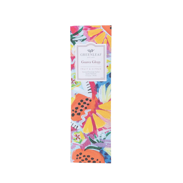 Greenleaf Guava Gloss Slim Scented Sachet Heart Of The Country Ltd