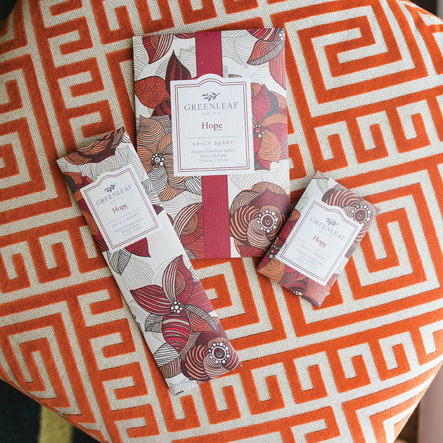 Greenleaf Hope Slim Scented Sachet Heart Of The Country Ltd