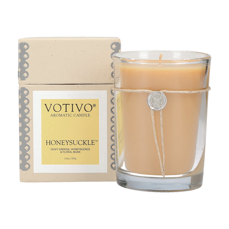 Votivo Honeysuckle Jar Candle - 6.8oz