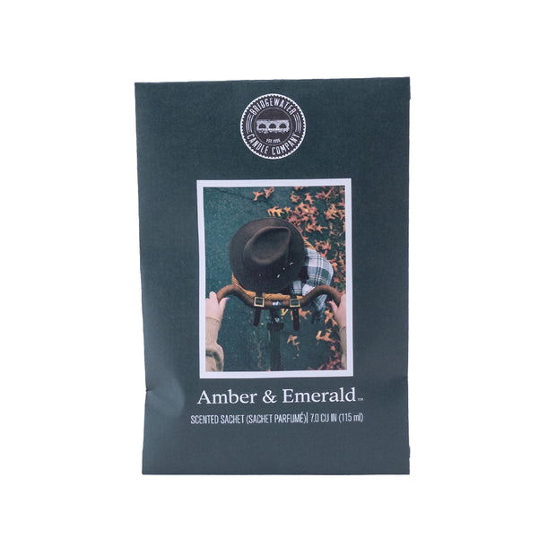 Bridgewater Amber & Emerald Large Scented Sachet