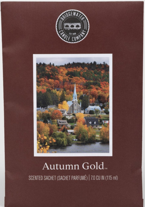 Bridgewater Autumn Gold Large Scented Sachet (New)