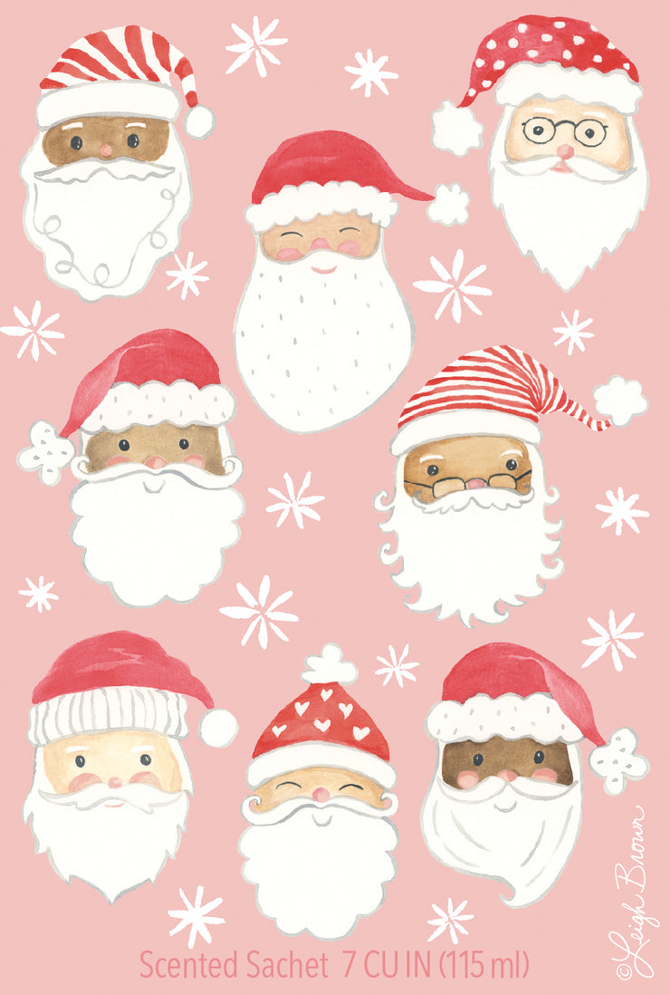 Willowbrook Merry Santas Large Scented Sachet (New)