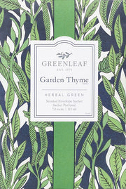 Greenleaf Garden Thyme Large Scented Sachet