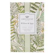 Greenleaf Willow & Sage Large Scented Sachet (New)