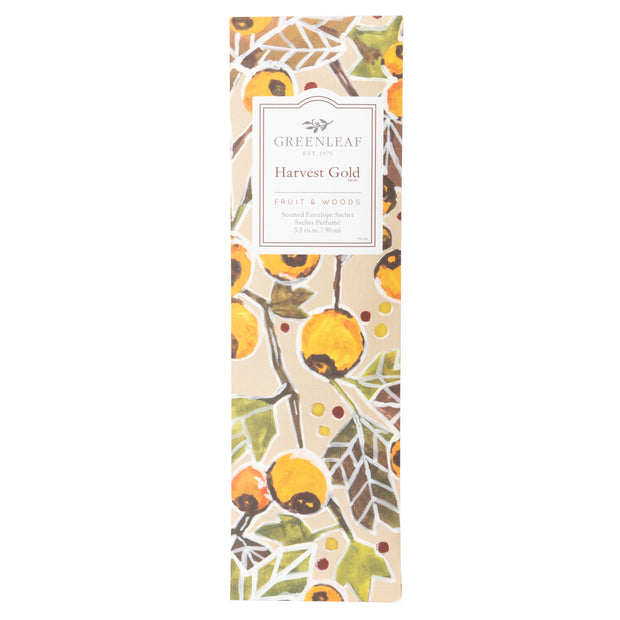 Greenleaf Harvest Gold Slim Scented Sachet (New)