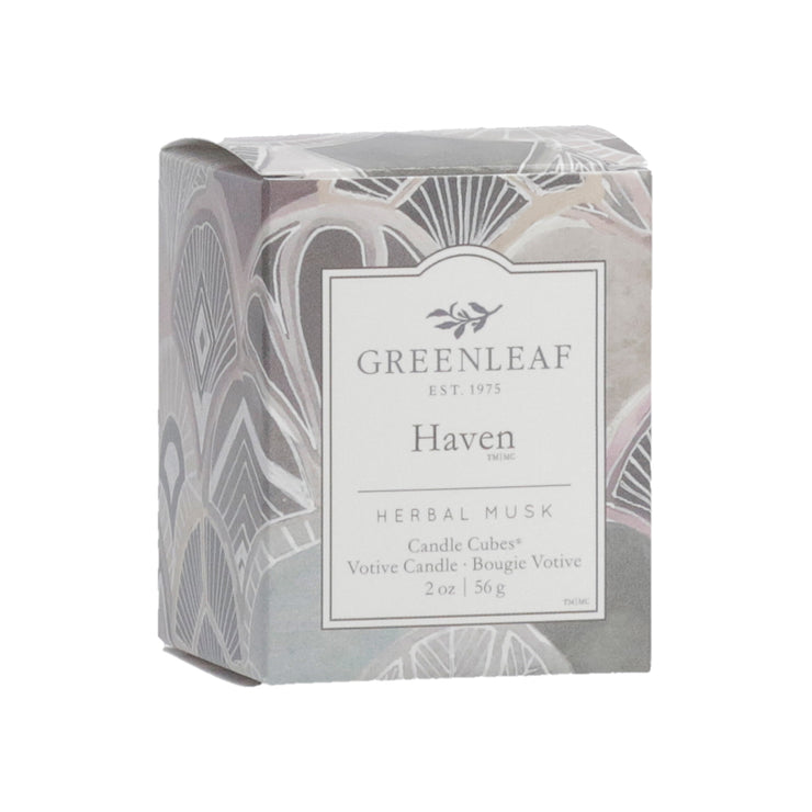 Greenleaf Haven Candle Cube