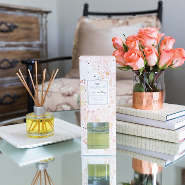 Greenleaf Cashmere Kiss Signature Reed Diffuser – Heart Of The Country Ltd