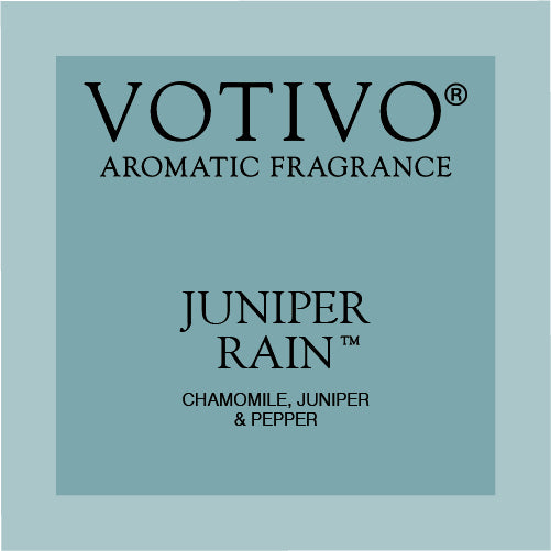 Votivo Juniper Rain Jar Candle - 6.8oz