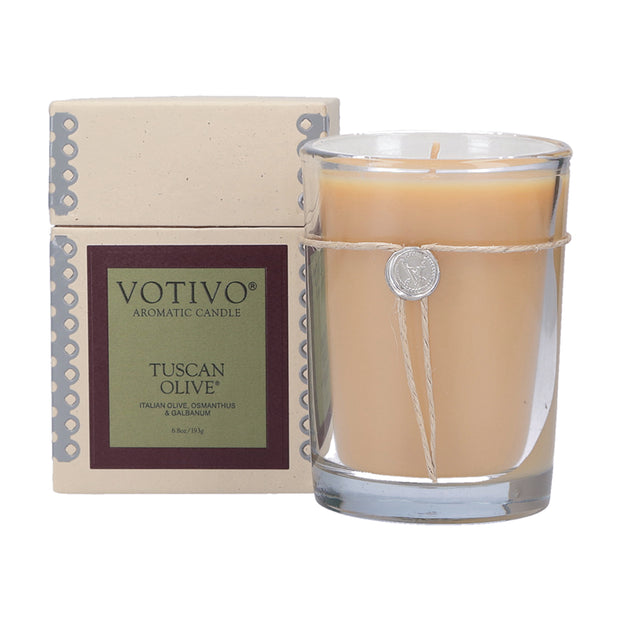 Votivo Tuscan Olive Jar Candle - 6.8oz